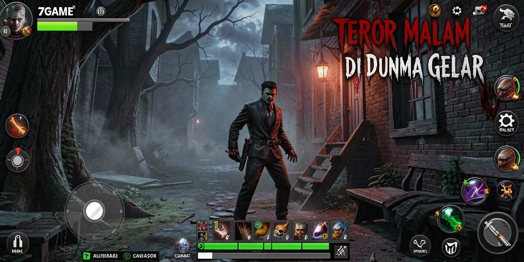 Tampilkan gameplay menegangkan dari 7GAME yang menguji keberanian Anda.