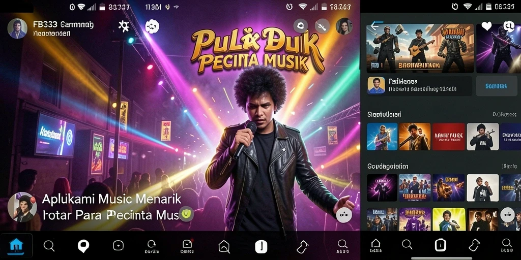 Tampilan antarmuka FB333 yang menarik dan interaktif.