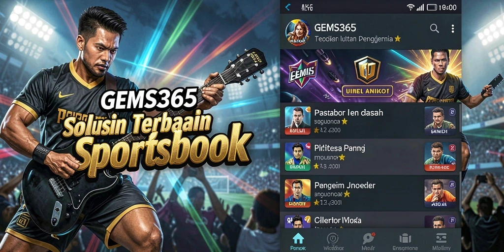 Tampilan menarik dari gameplay Sportsbook GEMS365.