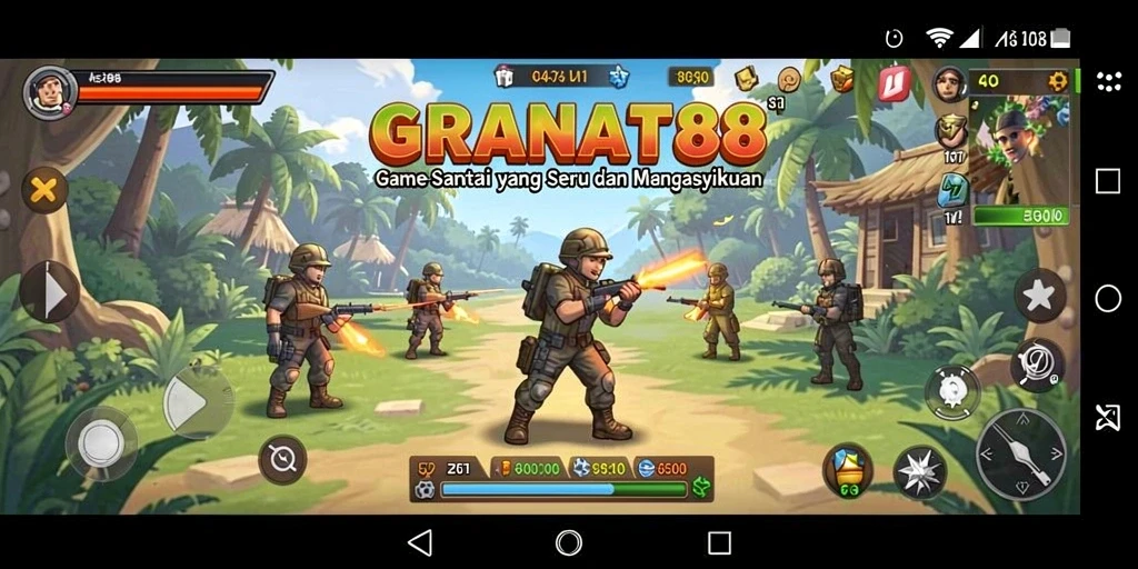 Tangkapan layar gameplay GRANAT88 yang menunjukkan aksi seru dan menyenangkan.