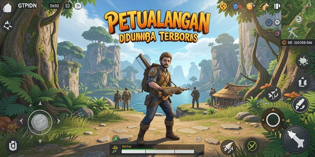 Gameplay menakjubkan dalam dunia Open World di GTPIDN.