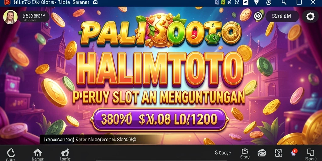 Tampilan gameplay menarik dari HALIMTOTO yang memukau.