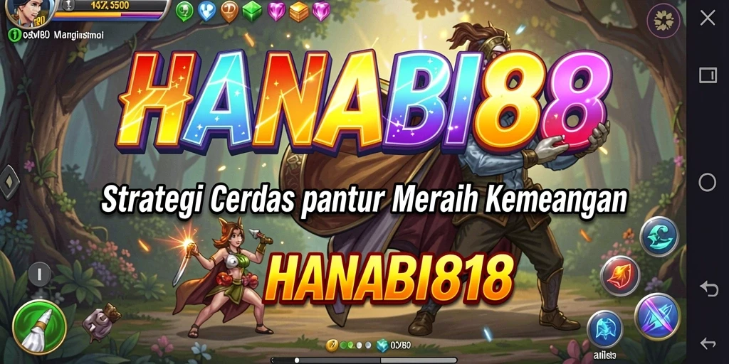 Screenshot utama dari gameplay strategi yang mendebarkan.
