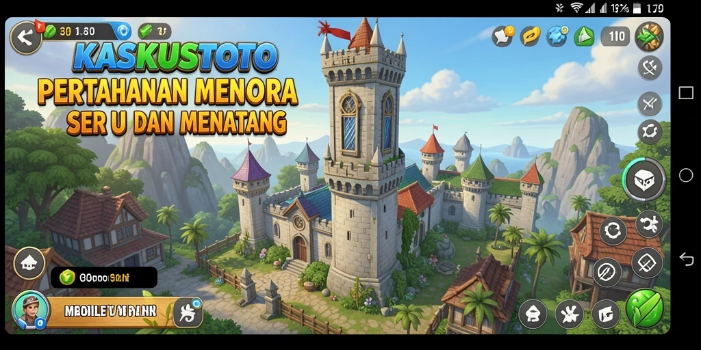 Tampilan gameplay KASKUSTOTO yang mendebarkan di medan tempur.