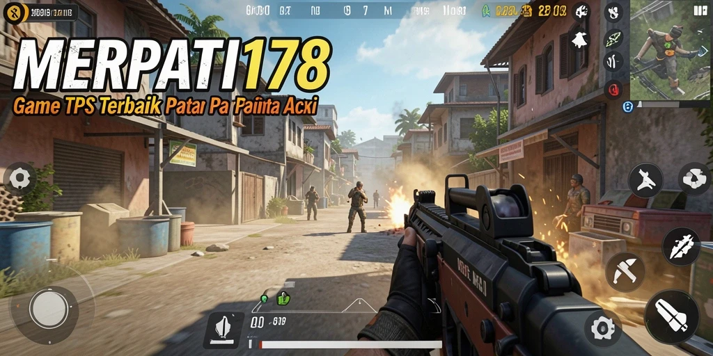 Tampilan menegangkan dari gameplay MERPATI178 saat pertempuran berlangsung.