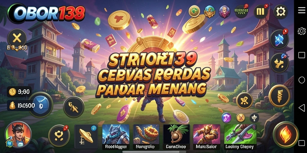 Screenshot OBOR138 menunjukkan aksi strategi dinamis dan menegangkan.