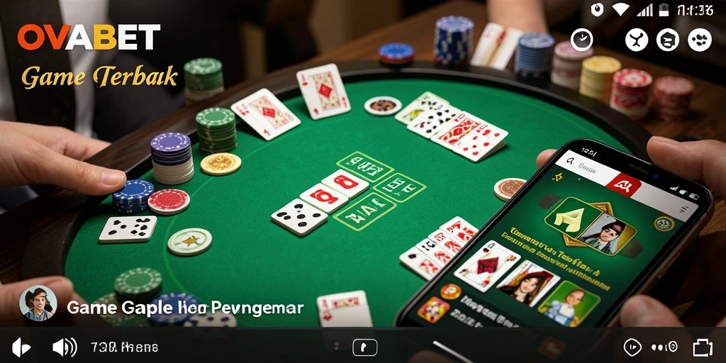 Tampilan menarik dari gameplay OVABET yang memukau.