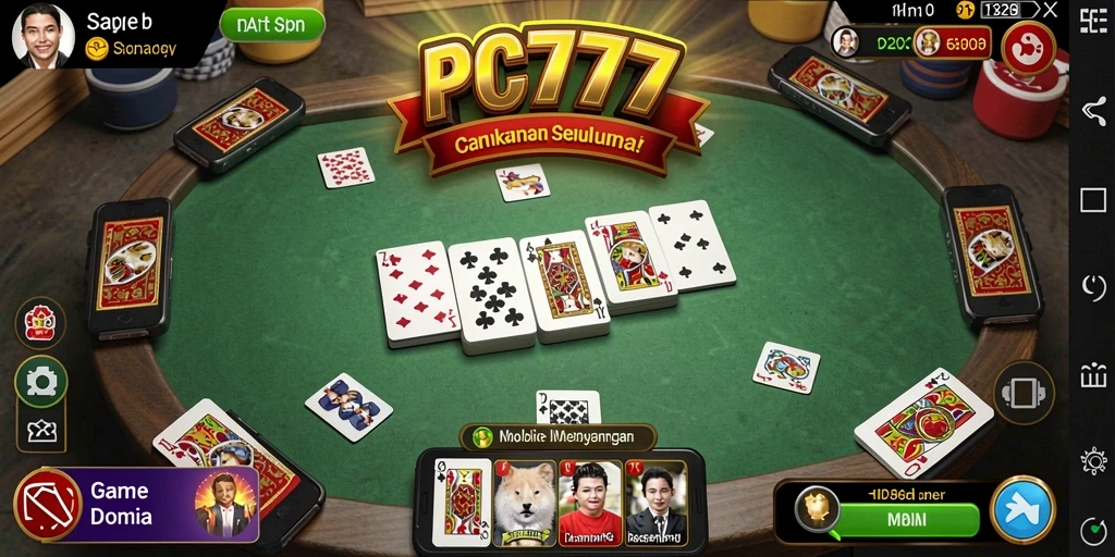Gameplay seru dan interaktif dalam permainan Domino PC777.