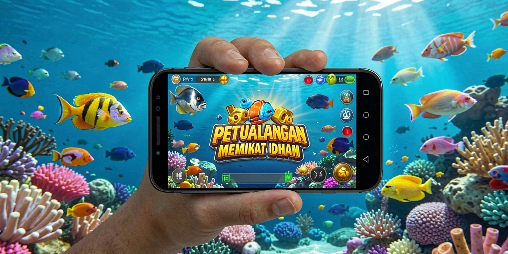 Tangkapan layar gameplay seru saat berburu ikan di RPVIP3.