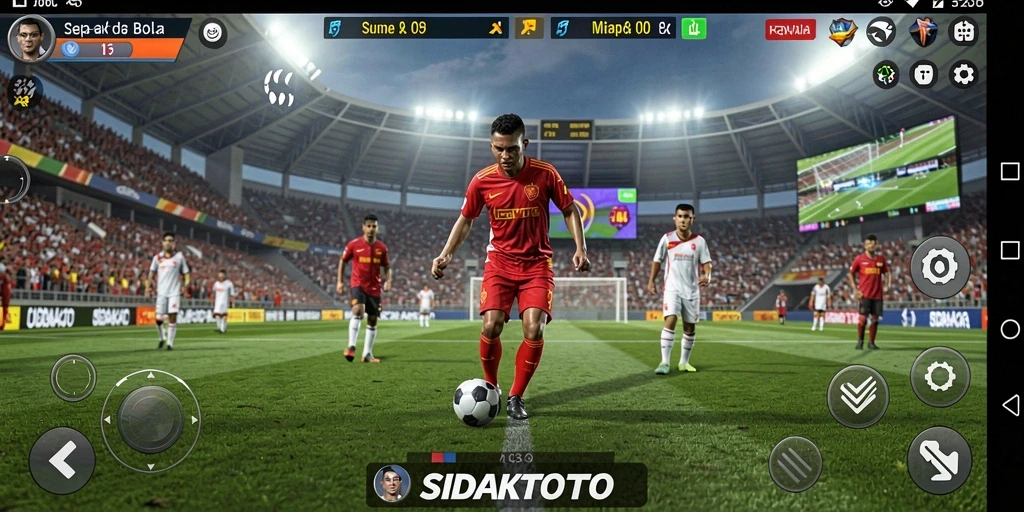 Tampilan gameplay seru dan dinamis dalam SIDAKTOTO.