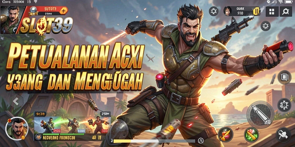 Tampilan gameplay SLOT39 yang seru dan menegangkan.