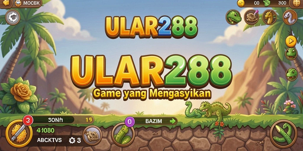 Tampilan menarik dari gameplay ULAR288 yang santai dan menghibur.