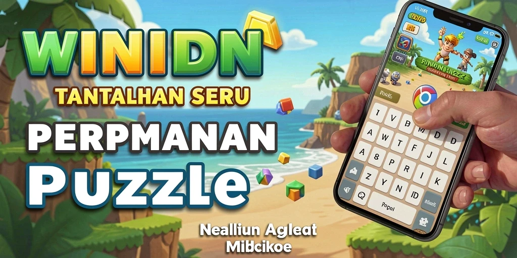 Screenshot gameplay WINIDN menampilkan aksi pemecahan teka-teki yang seru.